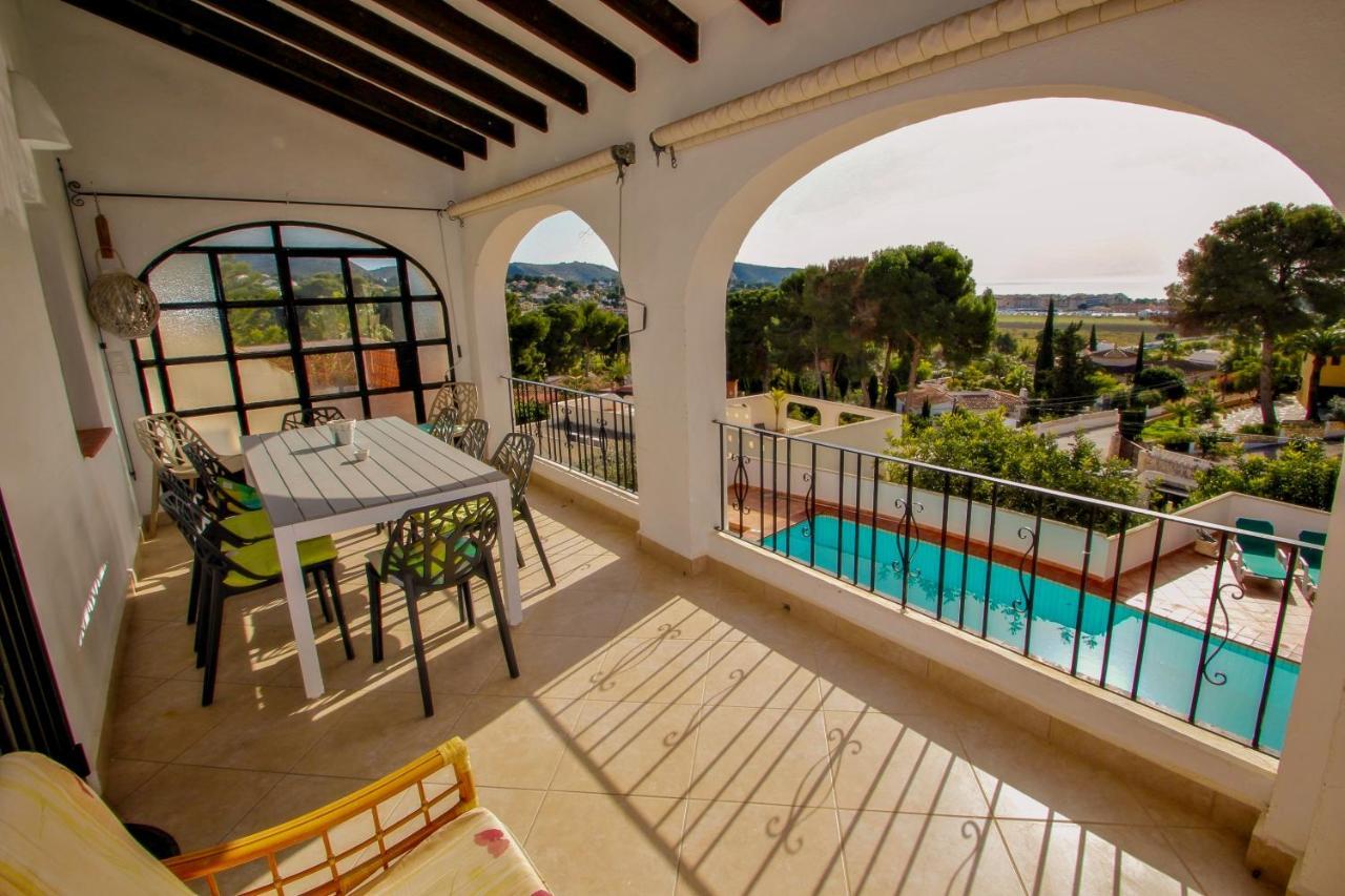 Dos Chicas - Sea View Villa With Private Pool In Moraira Teulada Buitenkant foto