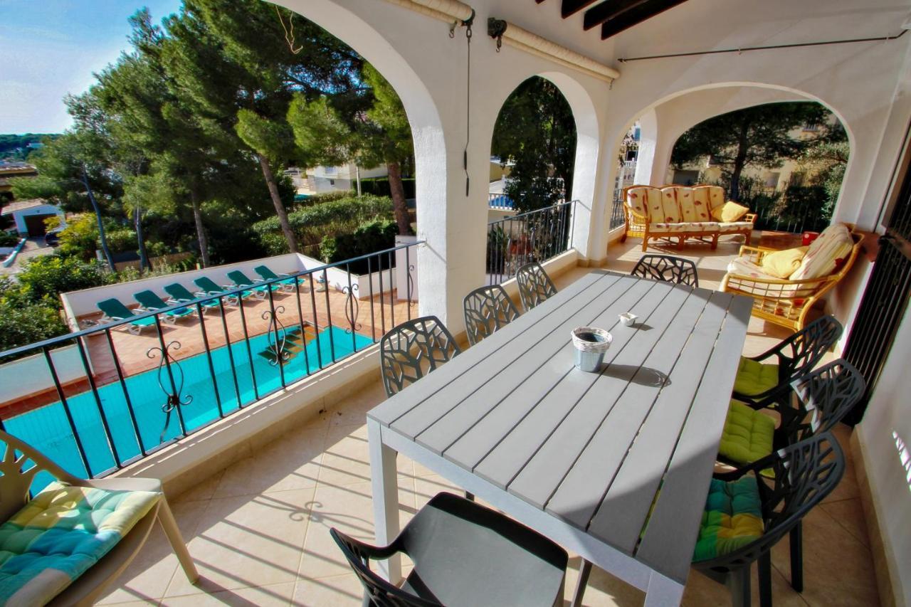 Dos Chicas - Sea View Villa With Private Pool In Moraira Teulada Buitenkant foto