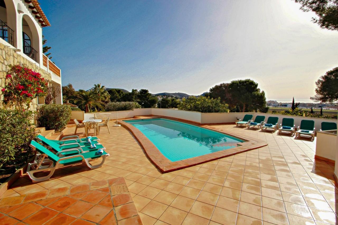 Dos Chicas - Sea View Villa With Private Pool In Moraira Teulada Buitenkant foto