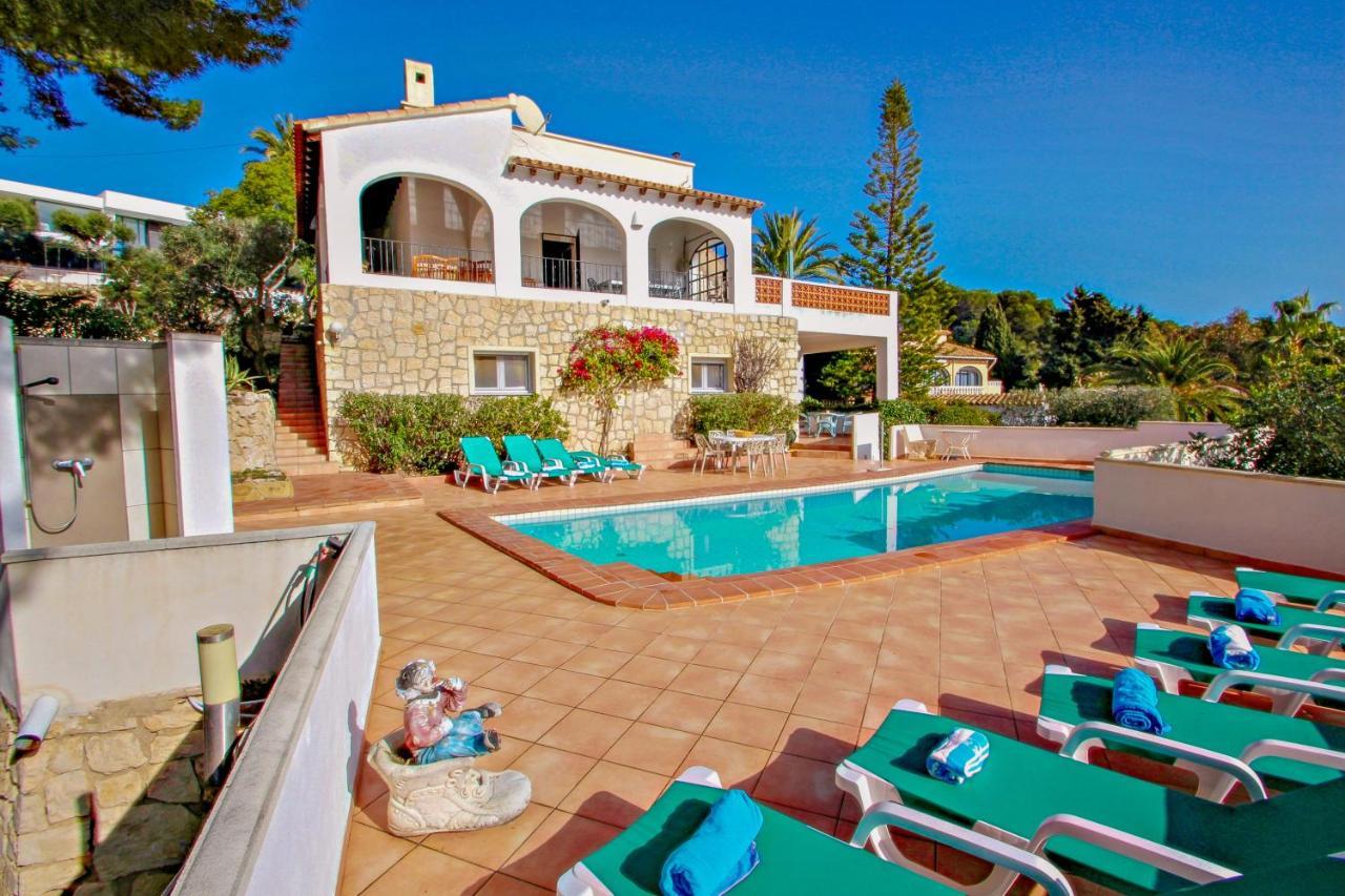 Dos Chicas - Sea View Villa With Private Pool In Moraira Teulada Buitenkant foto