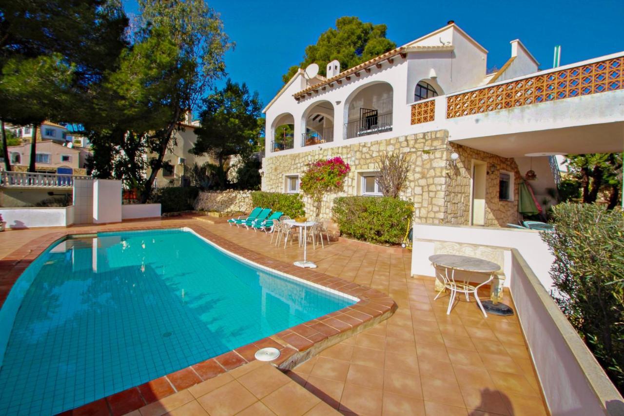 Dos Chicas - Sea View Villa With Private Pool In Moraira Teulada Buitenkant foto