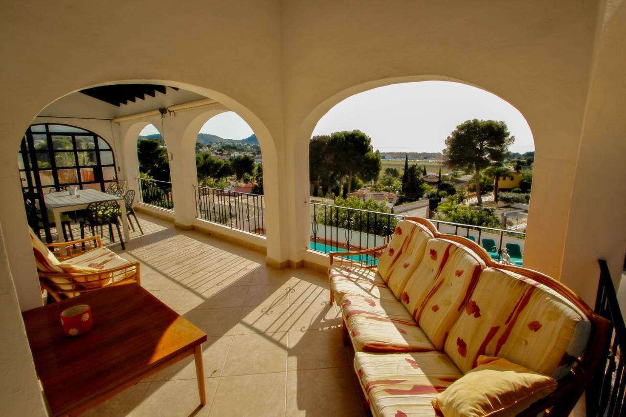 Dos Chicas - Sea View Villa With Private Pool In Moraira Teulada Buitenkant foto